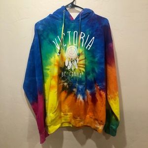 Victoria Canada Tie Dye Hoodie